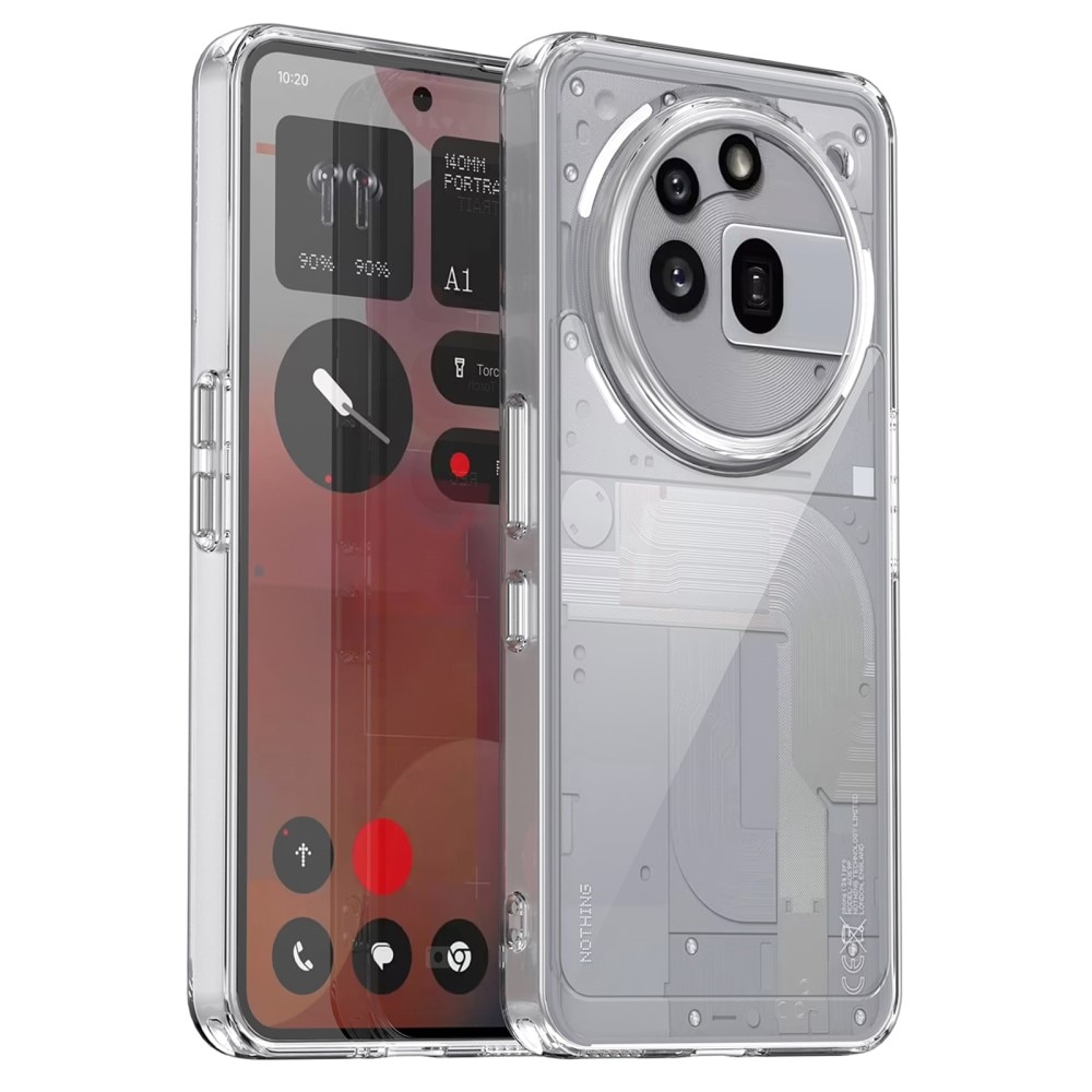 Hybridskal Nothing Phone 3a Pro transparent