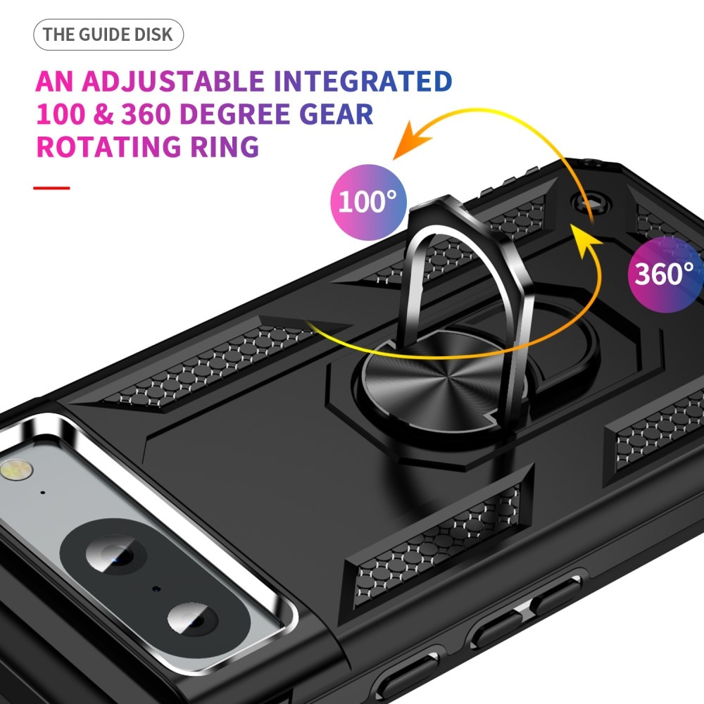 Hybridskal Tech Ring Google Pixel 8 svart