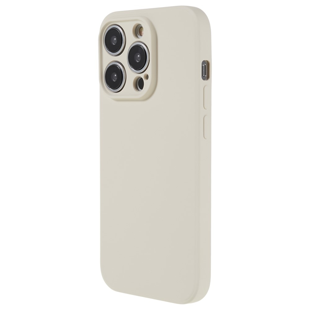 Stöttåligt Skal TPU iPhone 15 Pro Max Beige