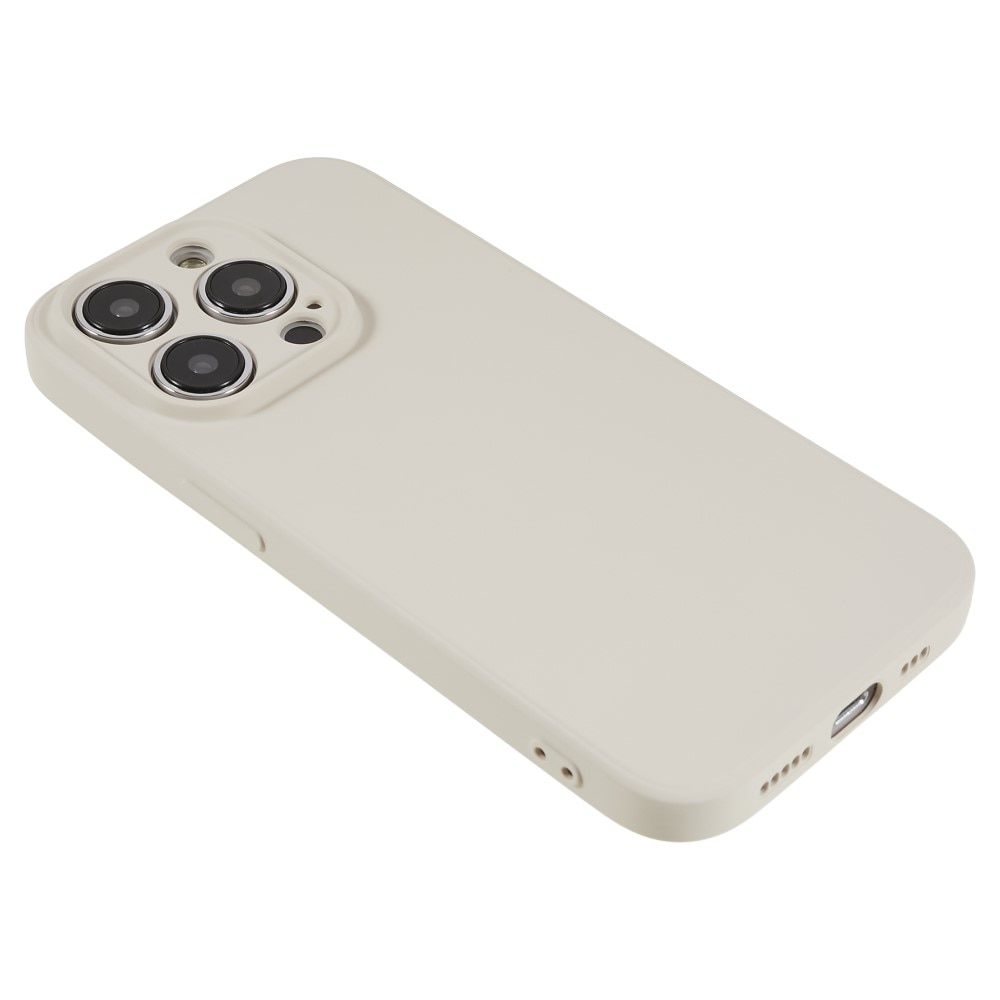 Stöttåligt Skal TPU iPhone 15 Pro Max Beige