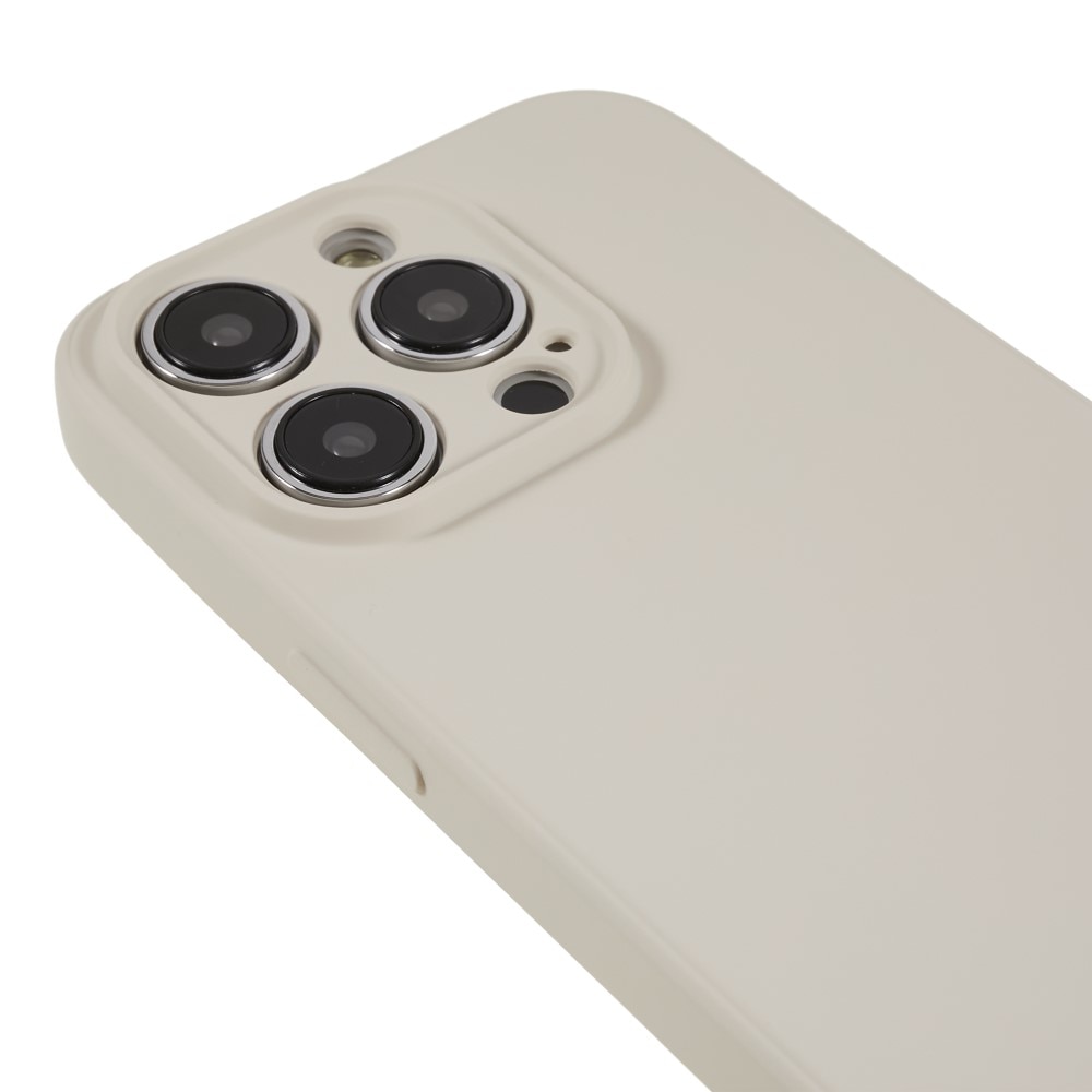 Stöttåligt Skal TPU iPhone 15 Pro Max Beige