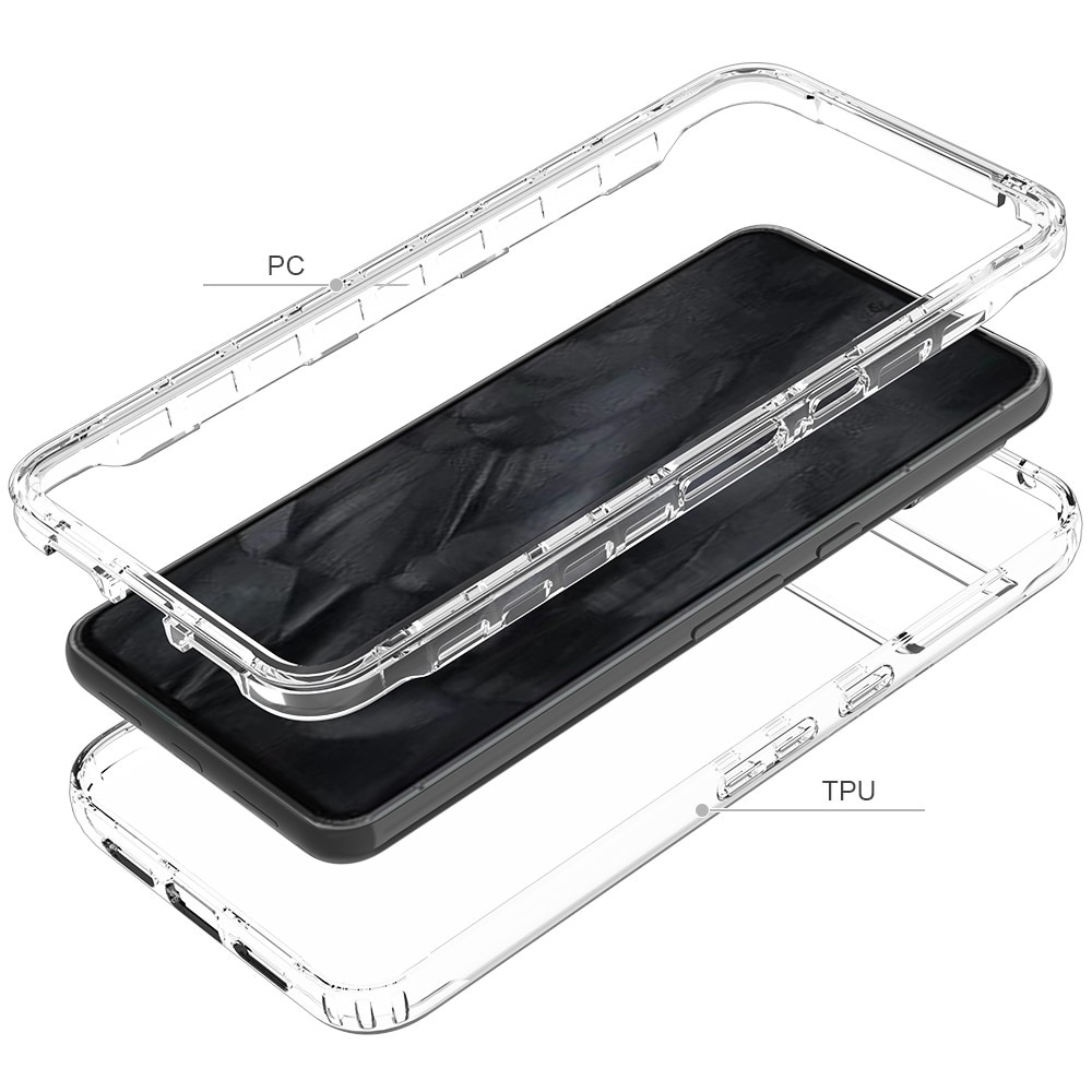 Full Cover Skal Google Pixel 8 Pro transparent