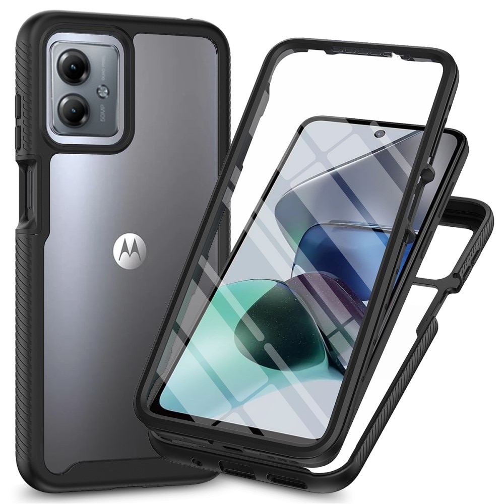 Full Protection Case Motorola Moto E14 svart