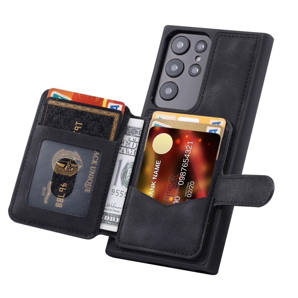 Skal Multi-slot RFID-skydd Samsung Galaxy S24 Ultra svart