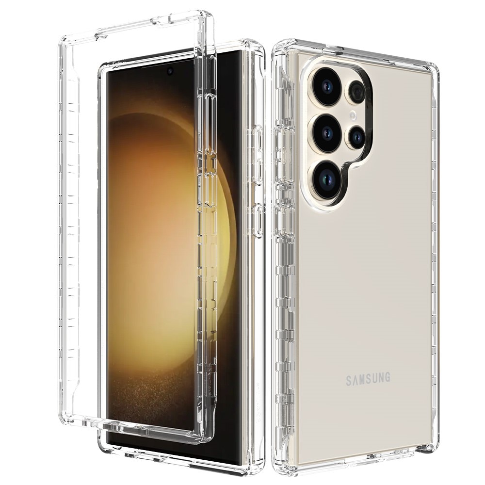 ESR Classic Hybrid Halolock-skal till Samsung Galaxy S24 Ultra -  transparent och svart 