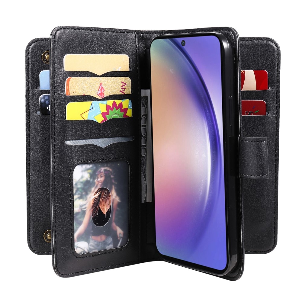 Mobilfodral Multi-slot Samsung Galaxy A55 svart