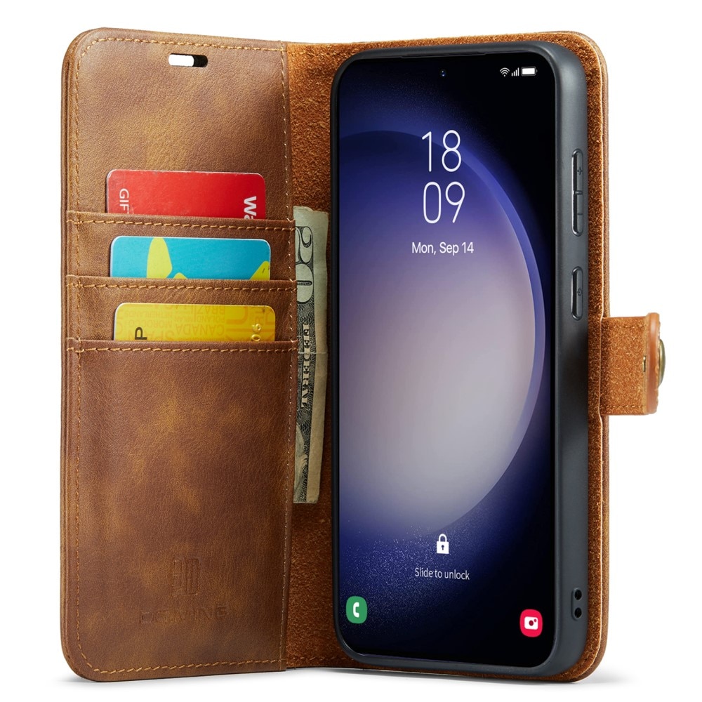 Magnet Wallet Samsung Galaxy A16 Cognac