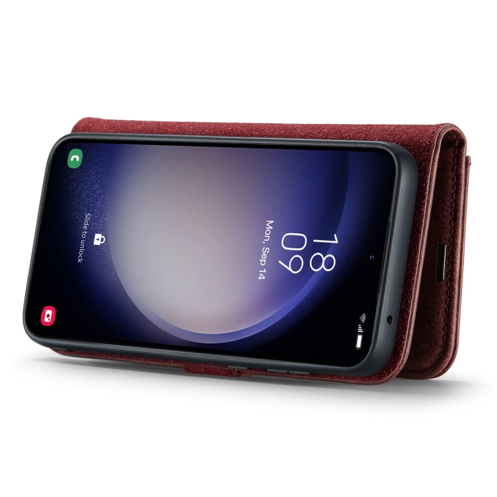 Magnet Wallet Samsung Galaxy S24 FE Red