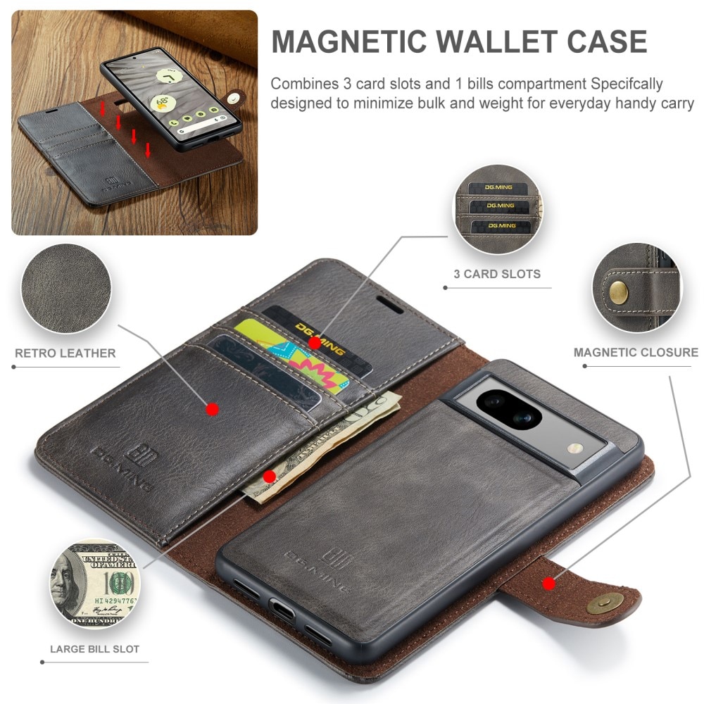 Magnet Wallet Google Pixel 9 Pro XL Brown