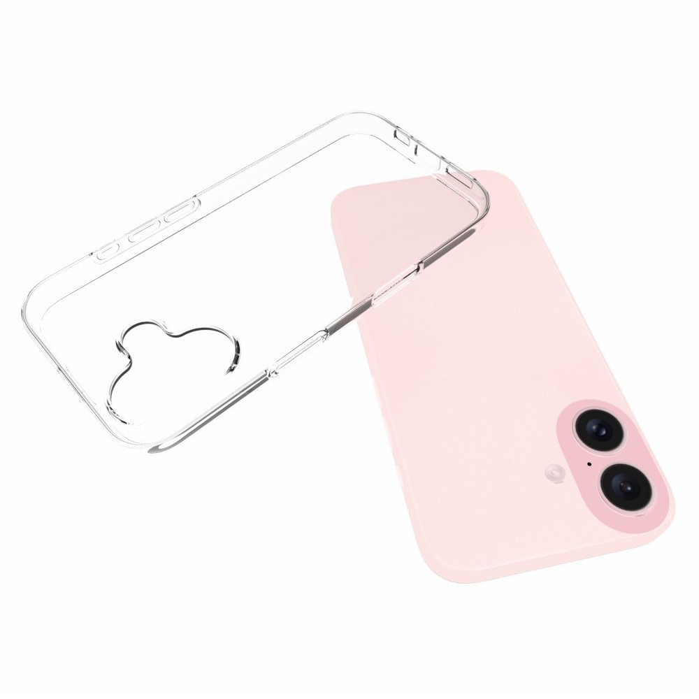 TPU Case iPhone 16 Genomskinlig