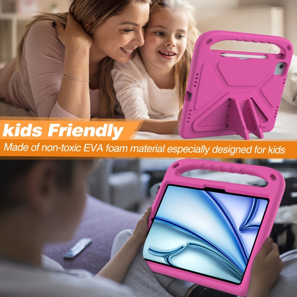 Skal EVA med Handtag iPad Air 11 6th Gen (2024) rosa