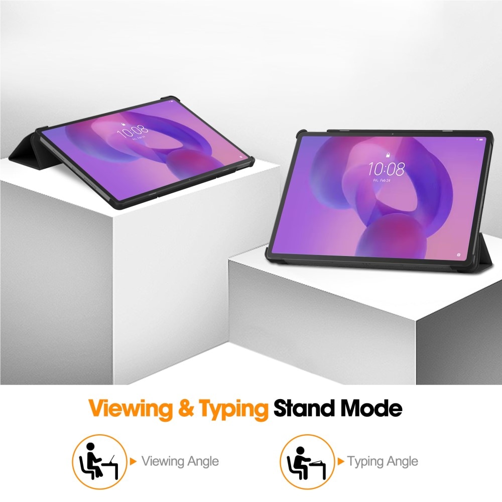 Fodral Tri-fold Lenovo Idea Tab Pro Svart