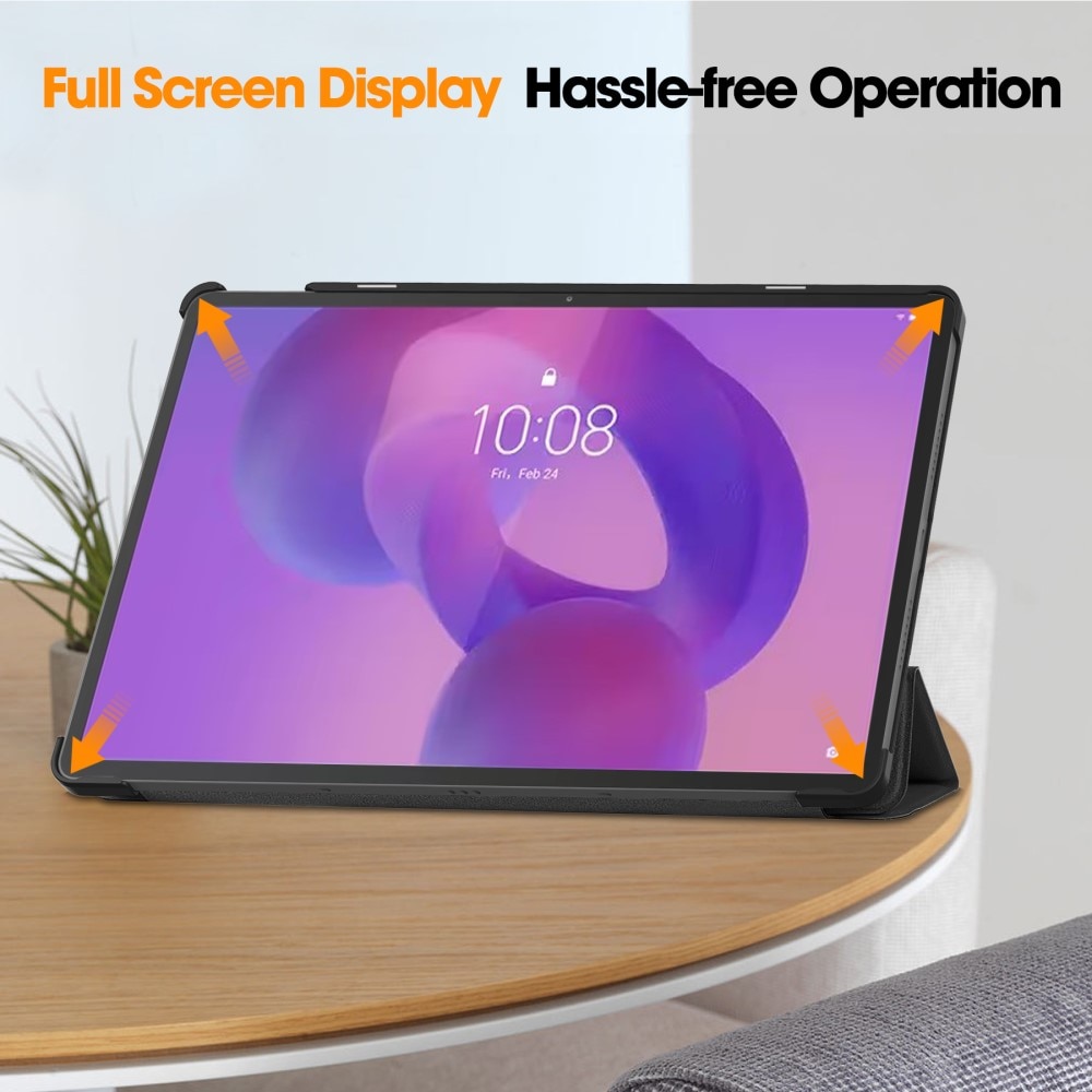 Fodral Tri-fold Lenovo Idea Tab Pro Svart