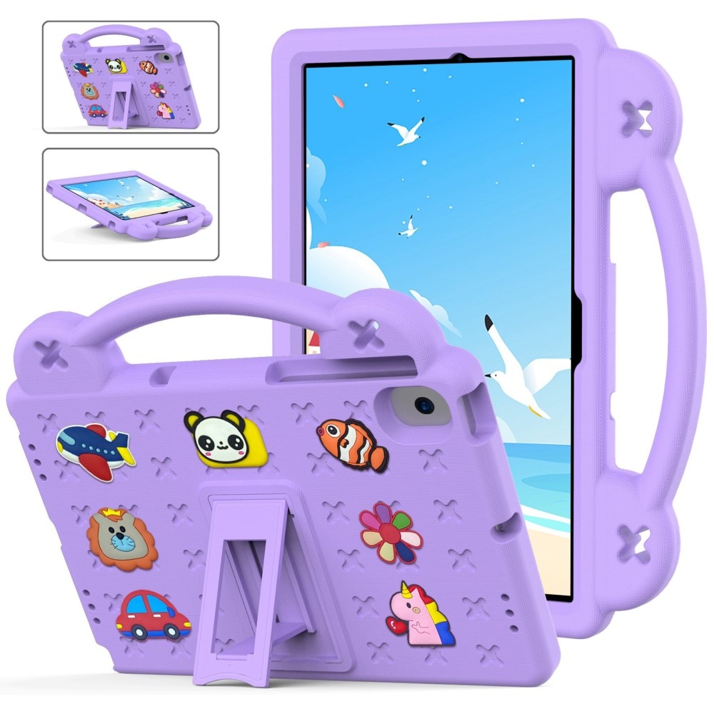 Barnskal med figurer och ställ Samsung Galaxy Tab A8 10.5 lila