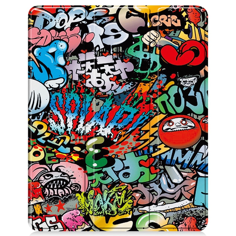 Fodral Tri-fold Apple iPad Air 13 (2024) Graffiti