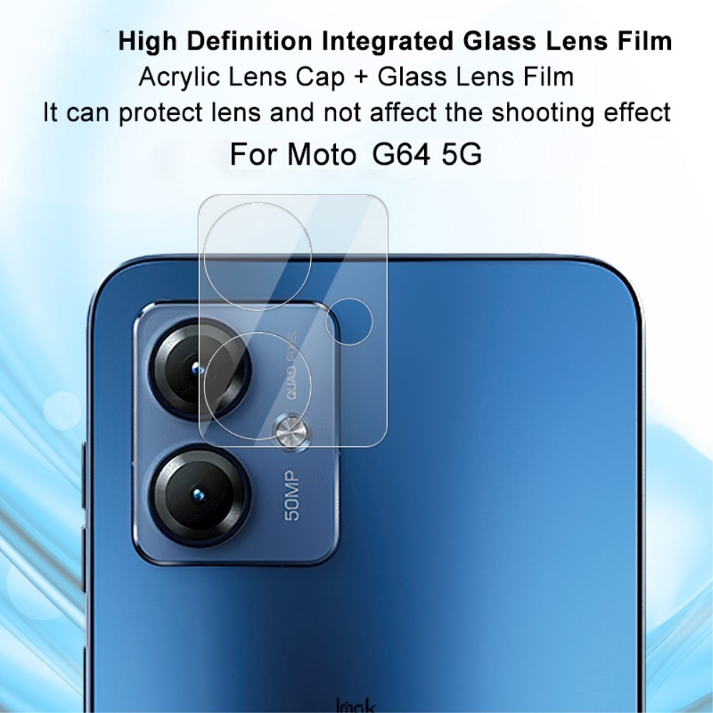 Härdat Glas 0.2mm Linsskydd Motorola Moto G64 transparent