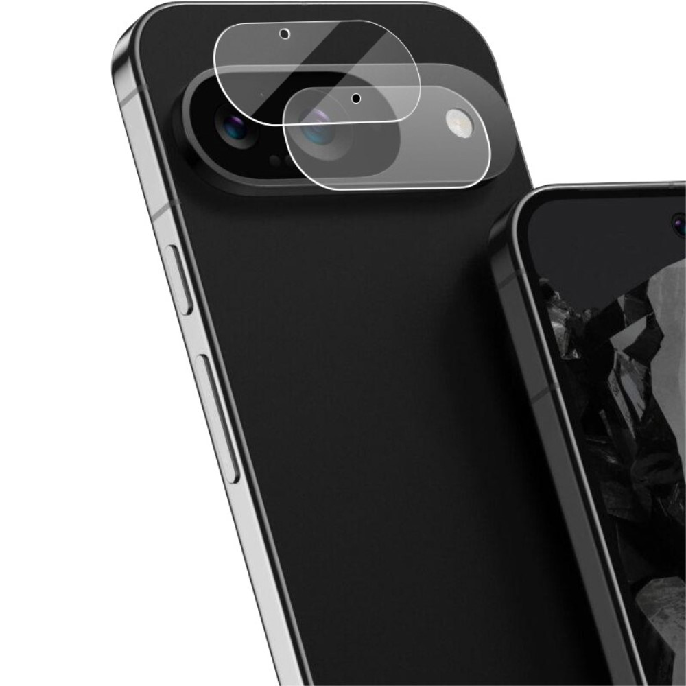 2-pack Härdat Glas Linsskydd Google Pixel 9 transparent