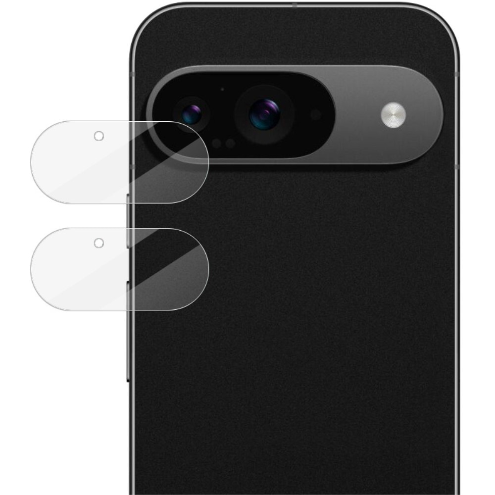 2-pack Härdat Glas Linsskydd Google Pixel 9 transparent