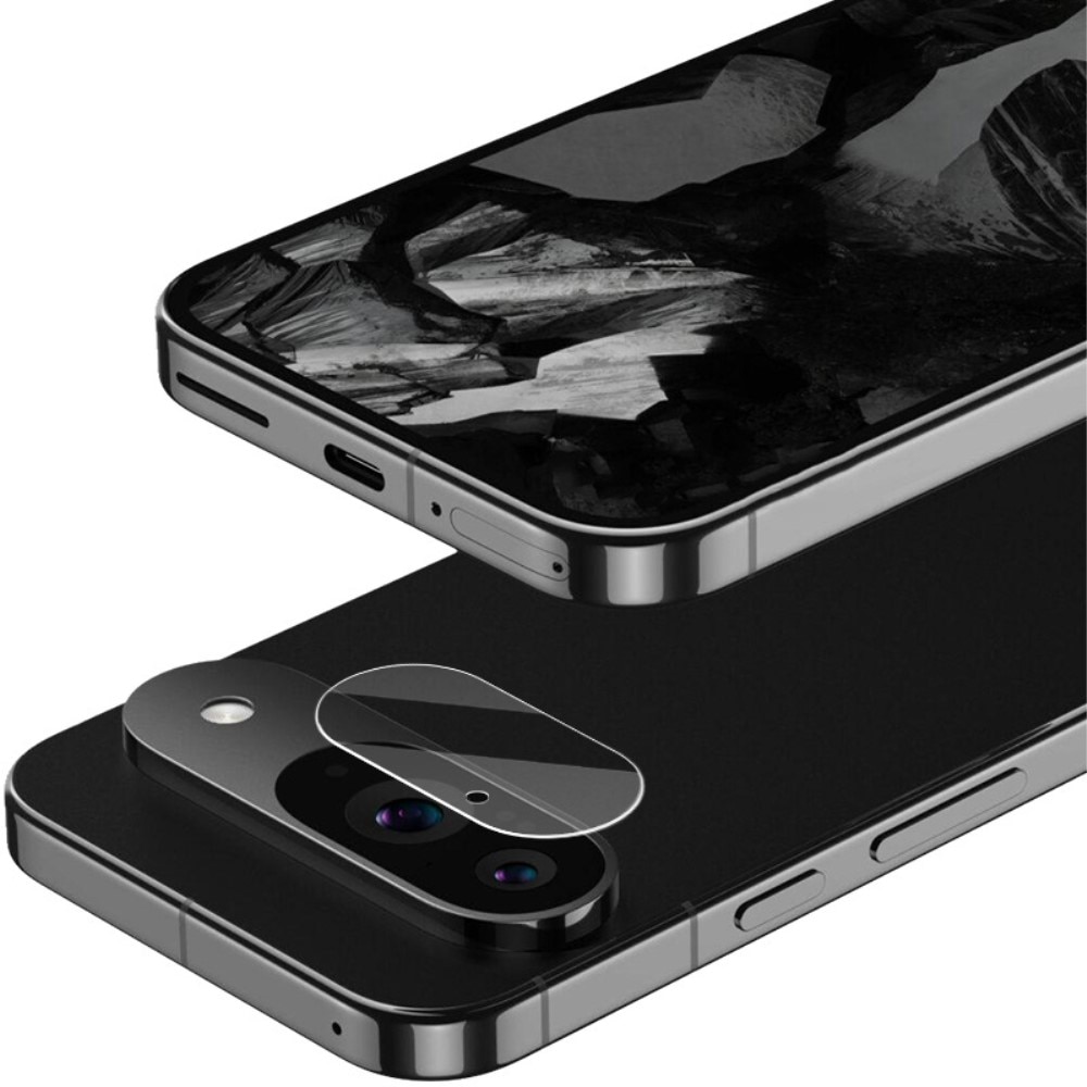 2-pack Härdat Glas Linsskydd Google Pixel 9 transparent