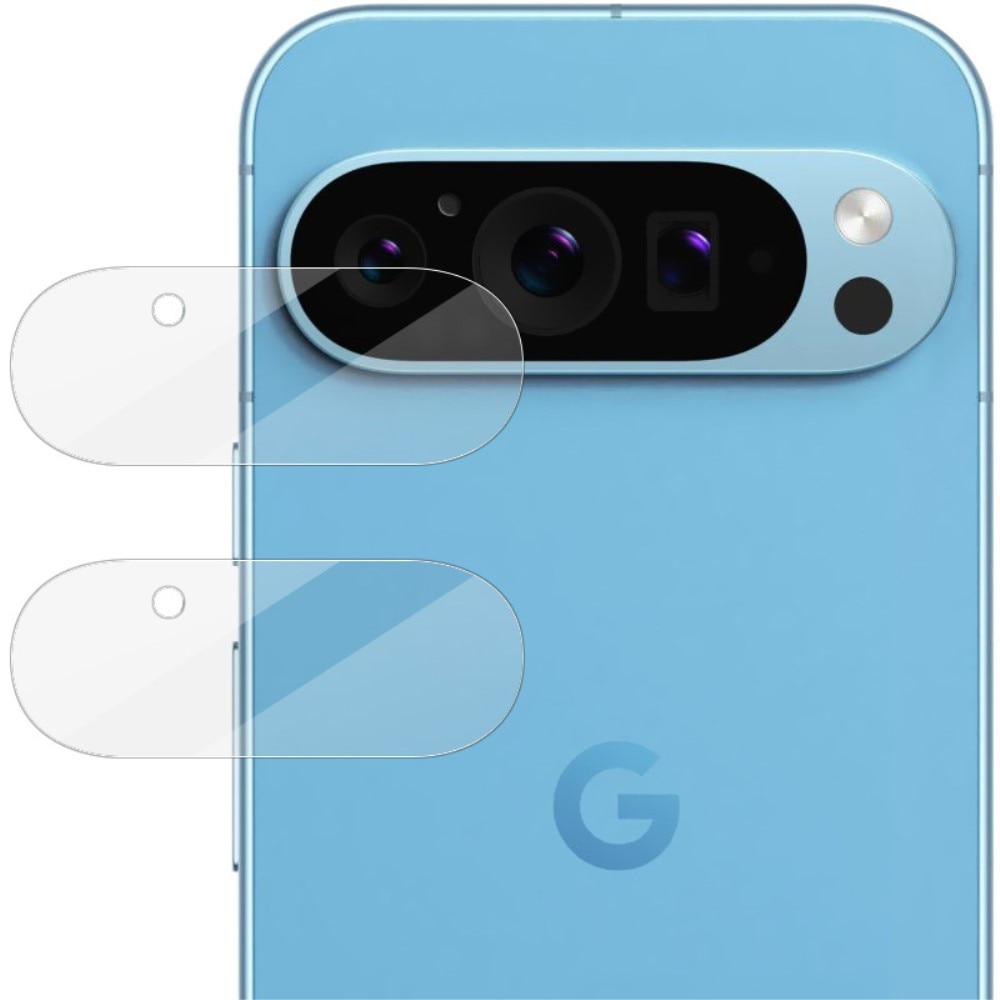 2-pack Härdat Glas Linsskydd Google Pixel 9 Pro transparent