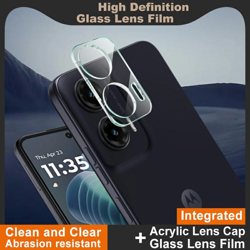 Härdat Glas 0.2mm Linsskydd Motorola Moto G35 transparent