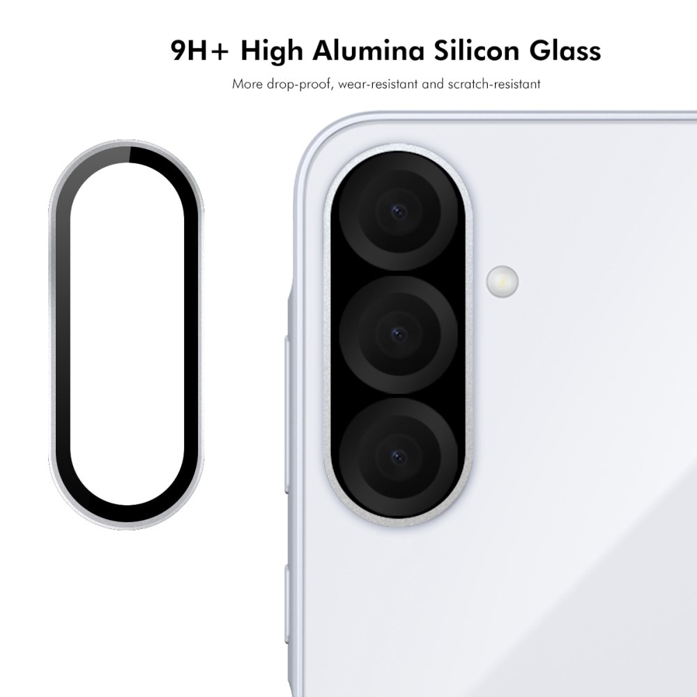 Linsskydd Aluminium + Härdat Glas Samsung Galaxy A56 svart