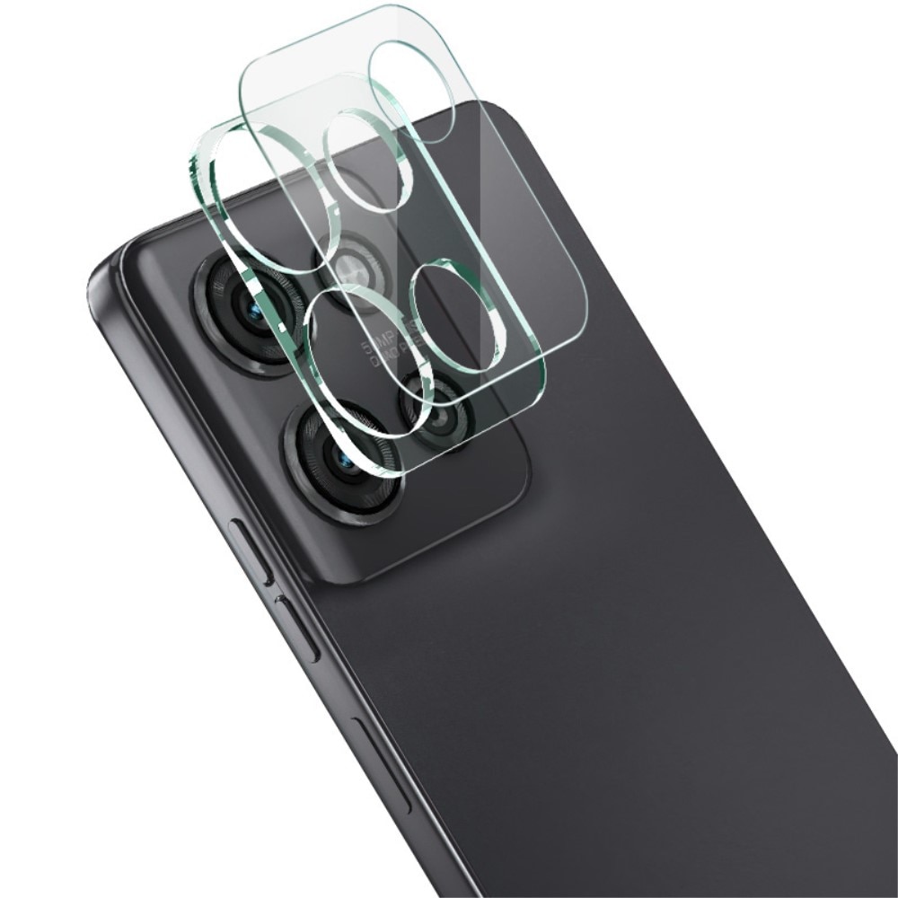 Härdat Glas 0.2mm Linsskydd Motorola Moto G75 Genomskinlig