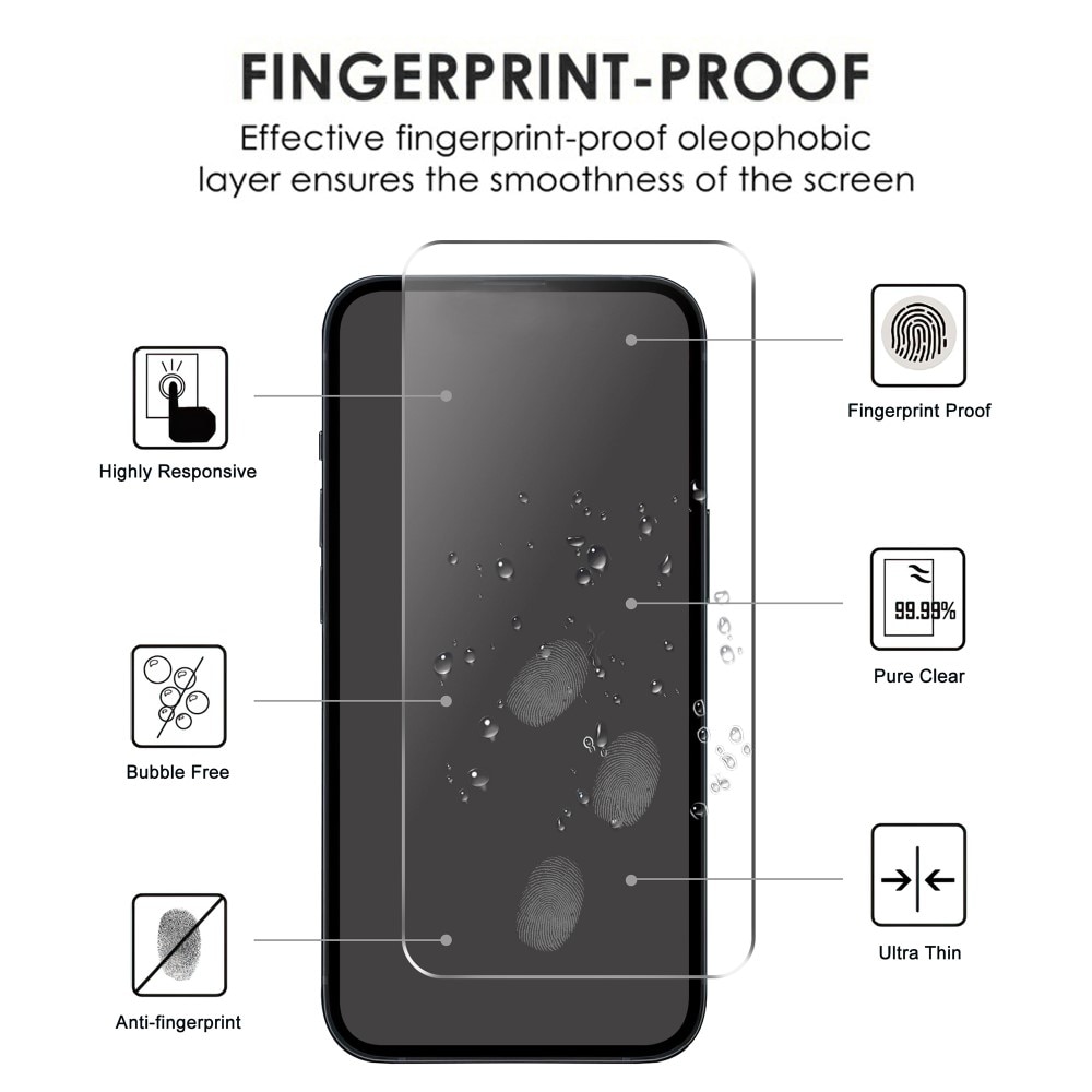 Google Pixel 9a Skärmskydd Härdat Glas 0.3mm