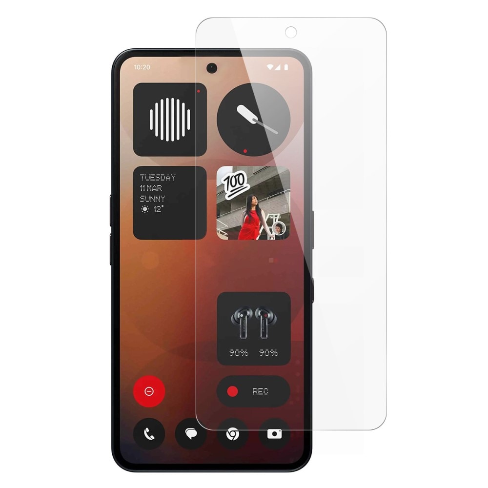 Nothing Phone 3a Skärmskydd Härdat Glas 0.3mm
