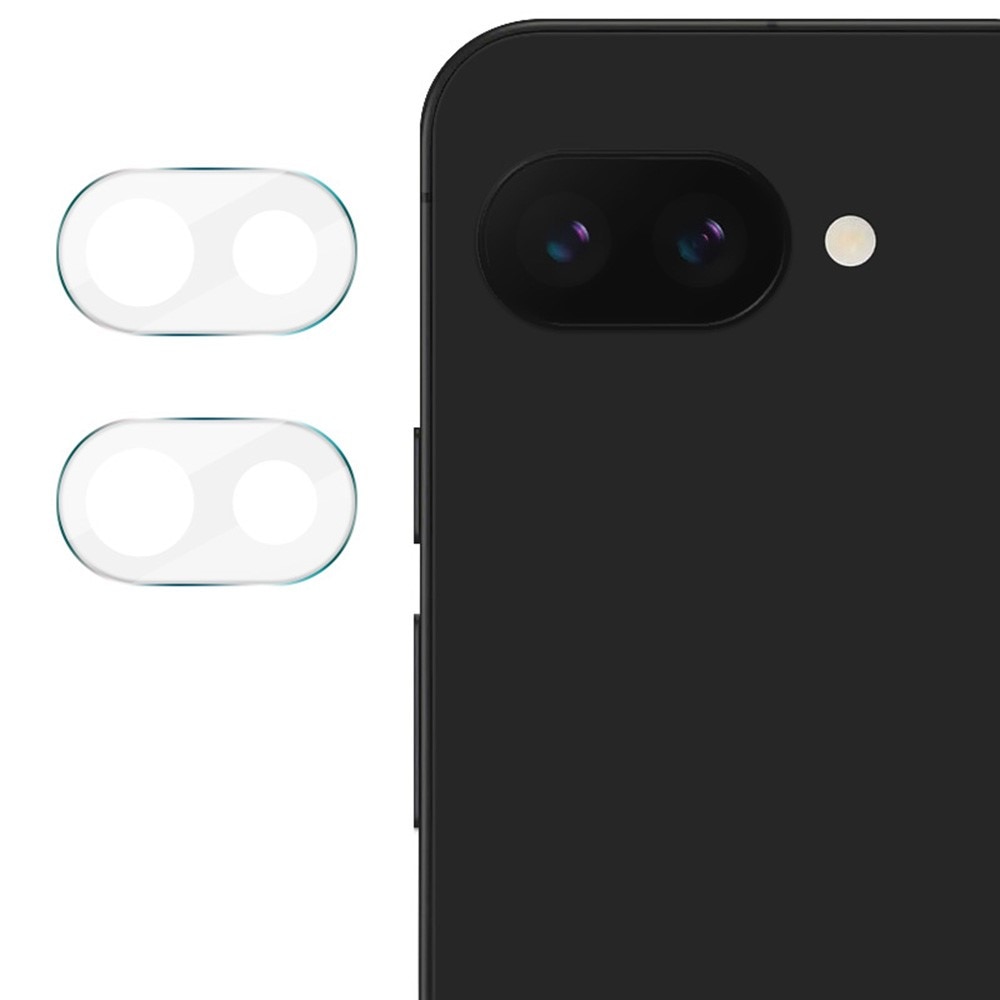 2-pack Härdat Glas Linsskydd Google Pixel 9a transparent