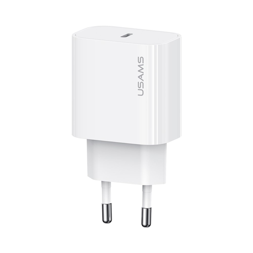 Väggladdare USB-C 20W vit