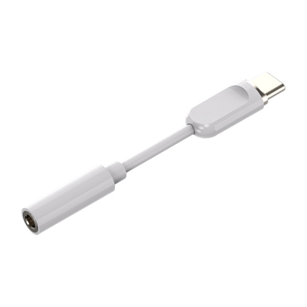 Hörlursadapter USB-C till 3.5mm DAC vit