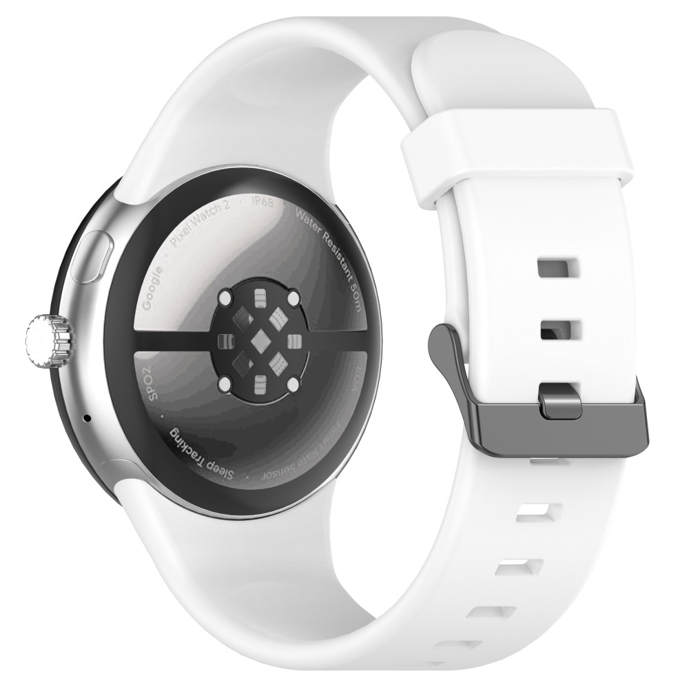 Silikonarmband Google Pixel Watch 3 45mm Vit