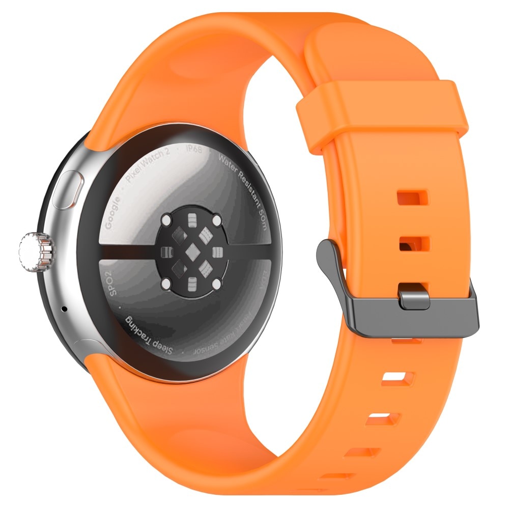 Silikonarmband Google Pixel Watch 3 45mm Orange