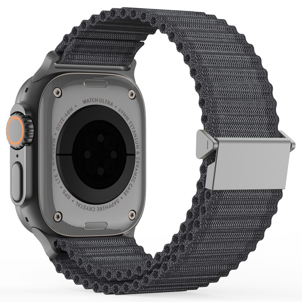 Active Nylon Armband Apple Watch Series 10 46mm grå