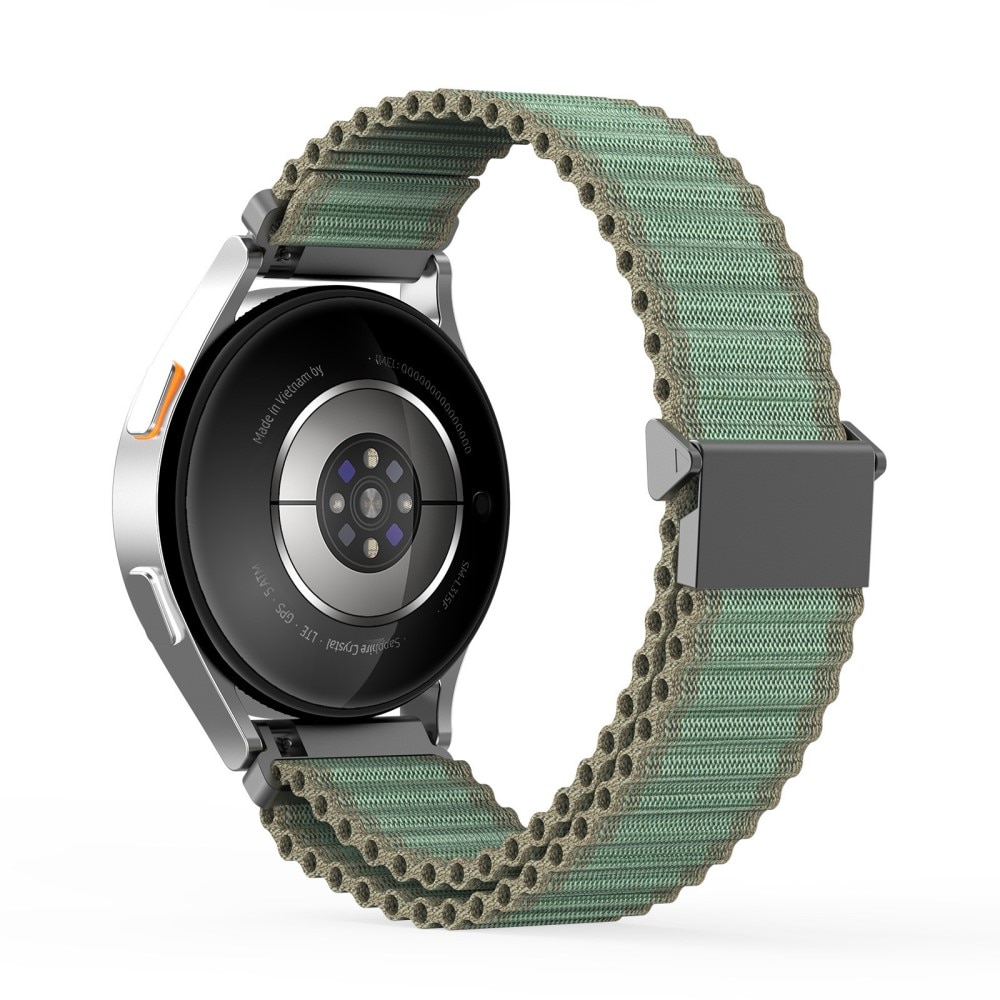 Active Nylon Armband Samsung Galaxy Watch 7 44mm Grön