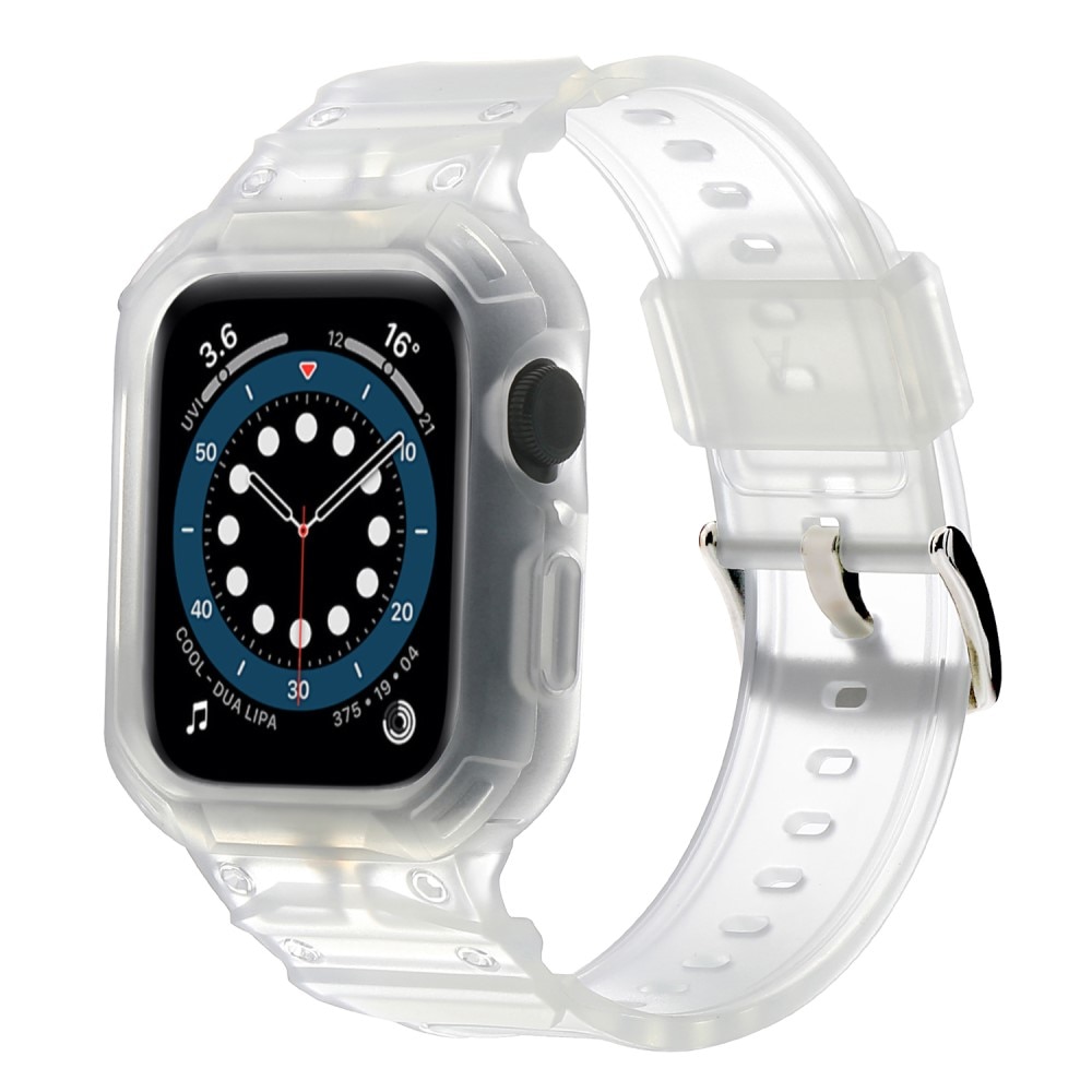 Apple Watch Series 10 46mm Adventure Skal + Armband transparent