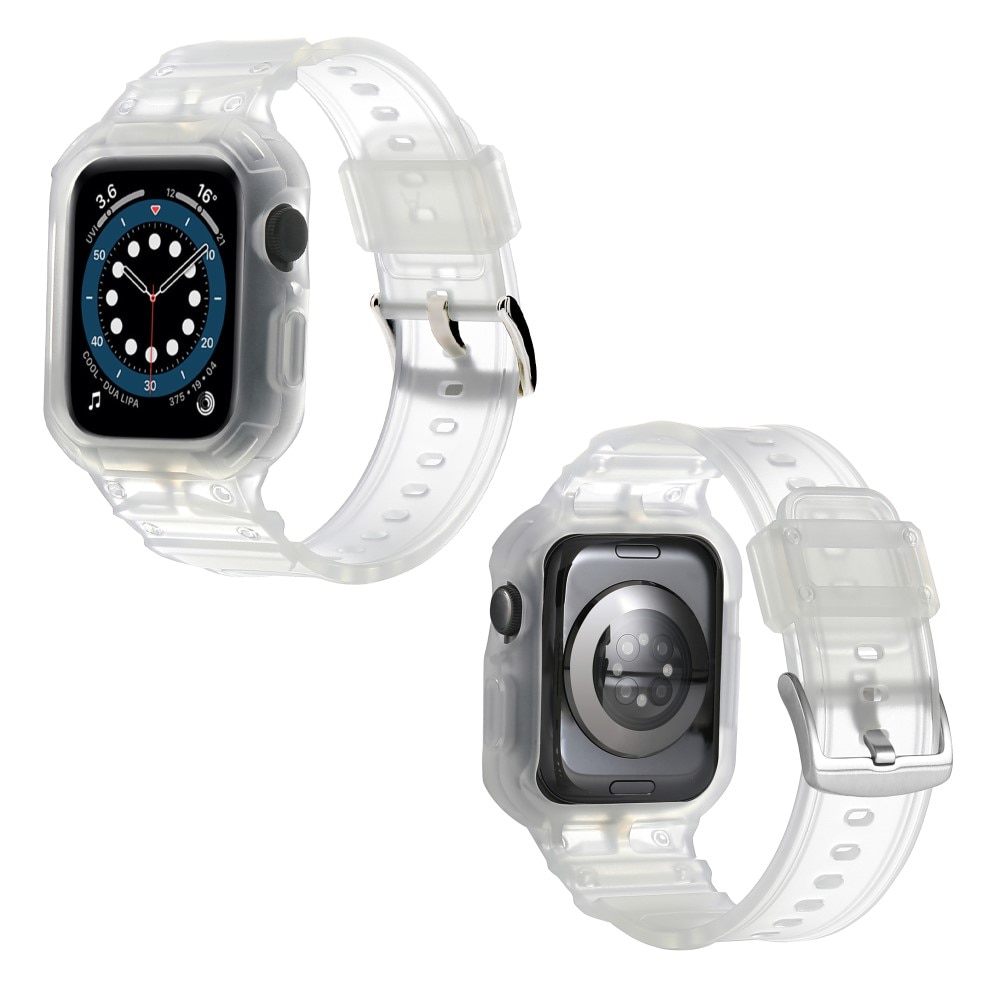 Apple Watch Series 10 46mm Adventure Skal + Armband transparent