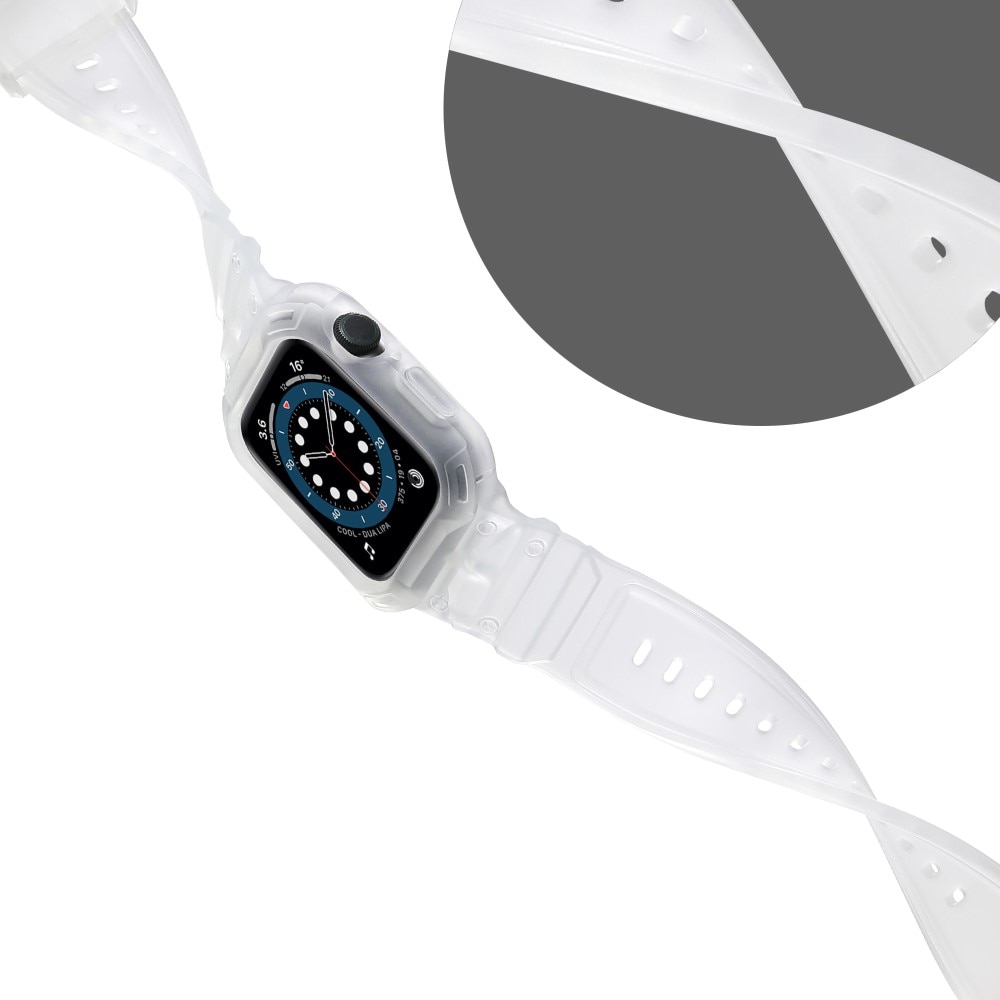 Apple Watch Series 10 46mm Adventure Skal + Armband transparent