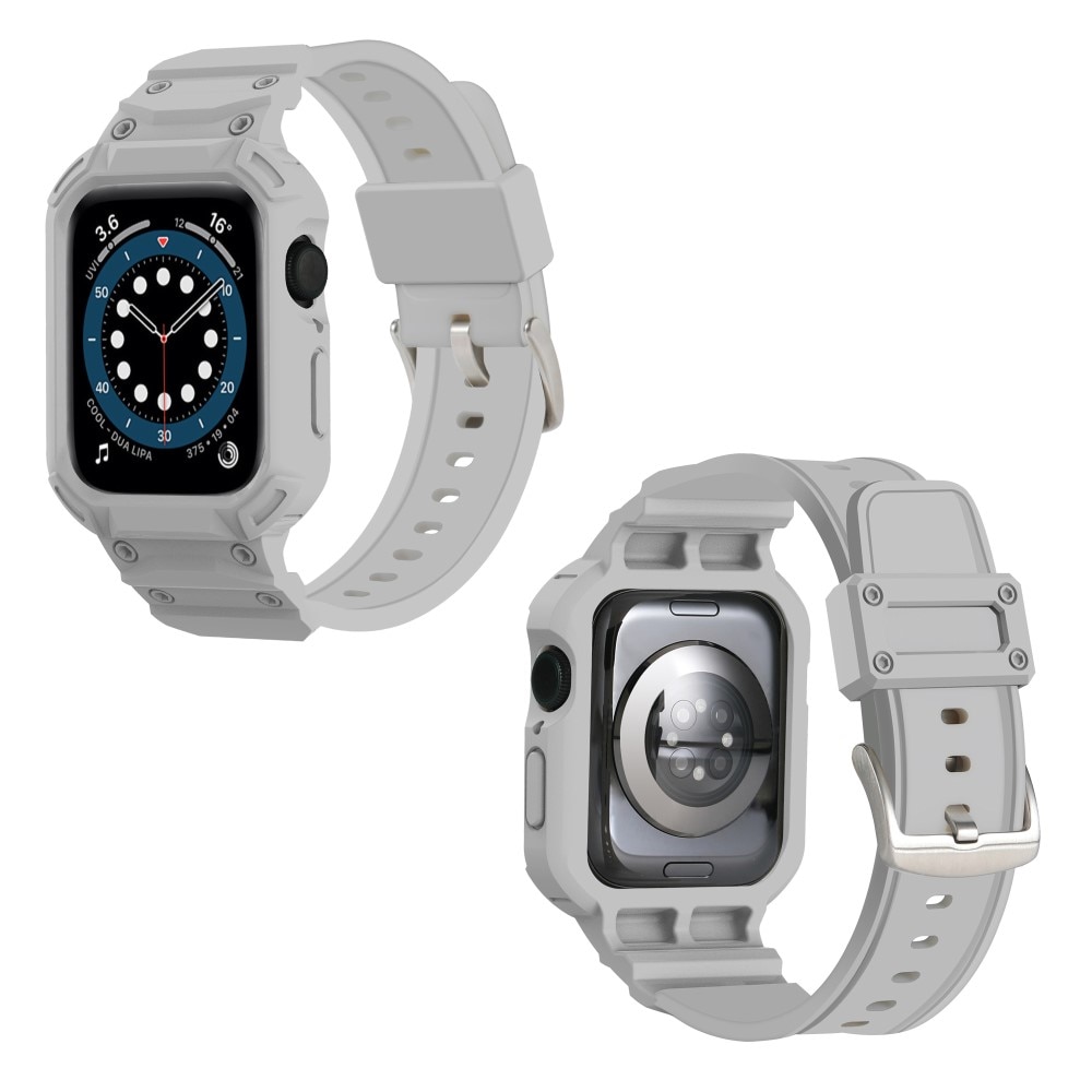 Apple Watch Series 10 46mm Adventure Skal + Armband grå