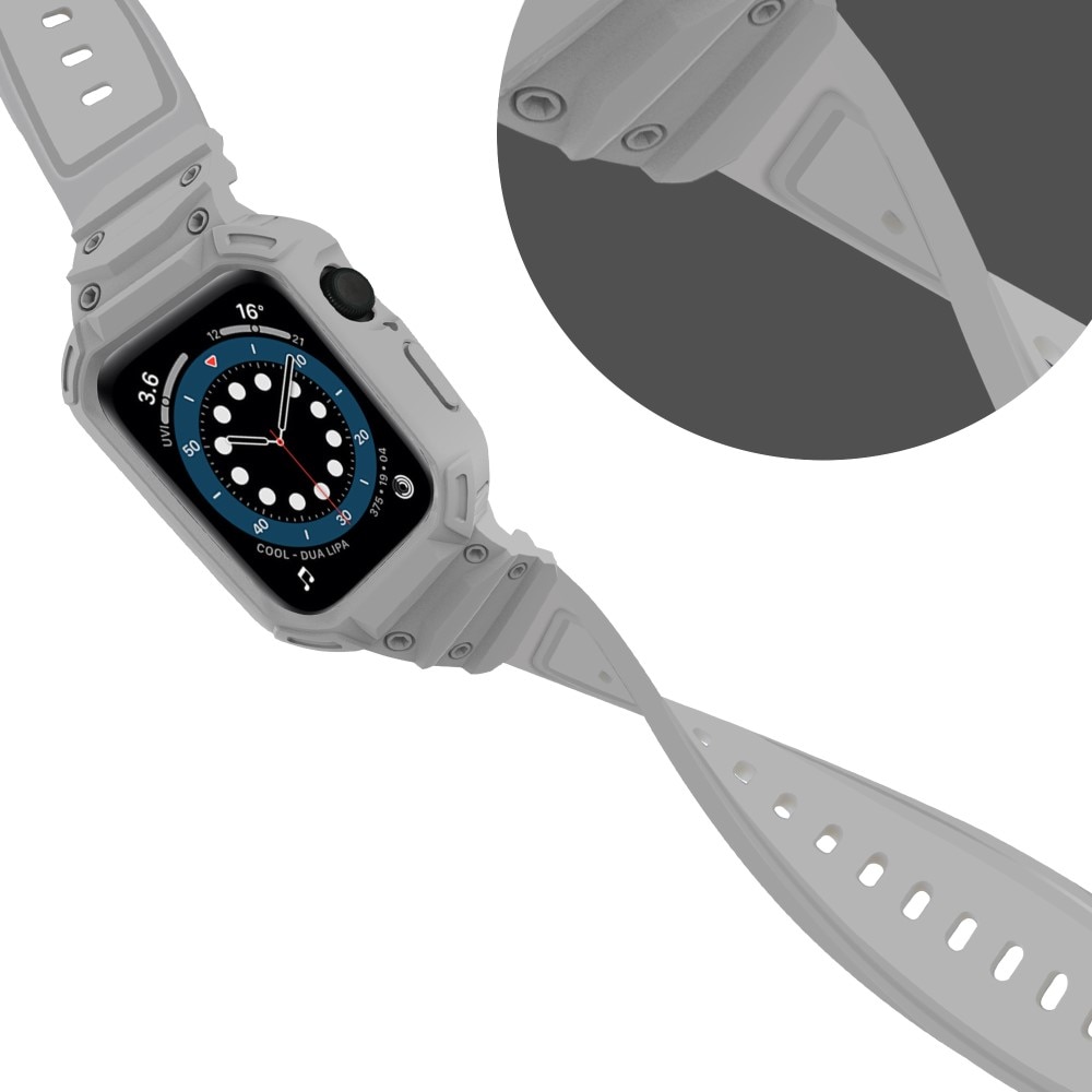 Apple Watch Series 10 46mm Adventure Skal + Armband grå