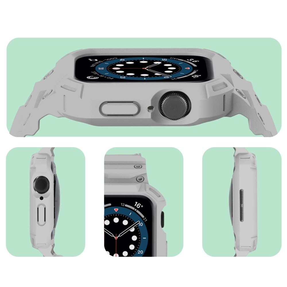 Apple Watch Series 10 46mm Adventure Skal + Armband grå