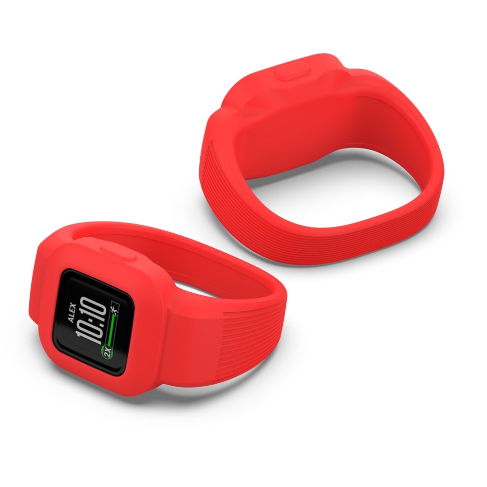 Silikonarmband Garmin Vivofit Jr. 3 röd