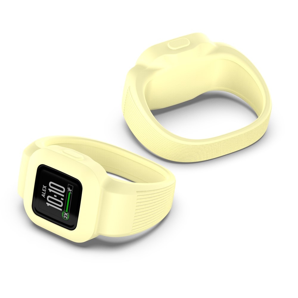 Silikonarmband Garmin Vivofit Jr. 3 gul