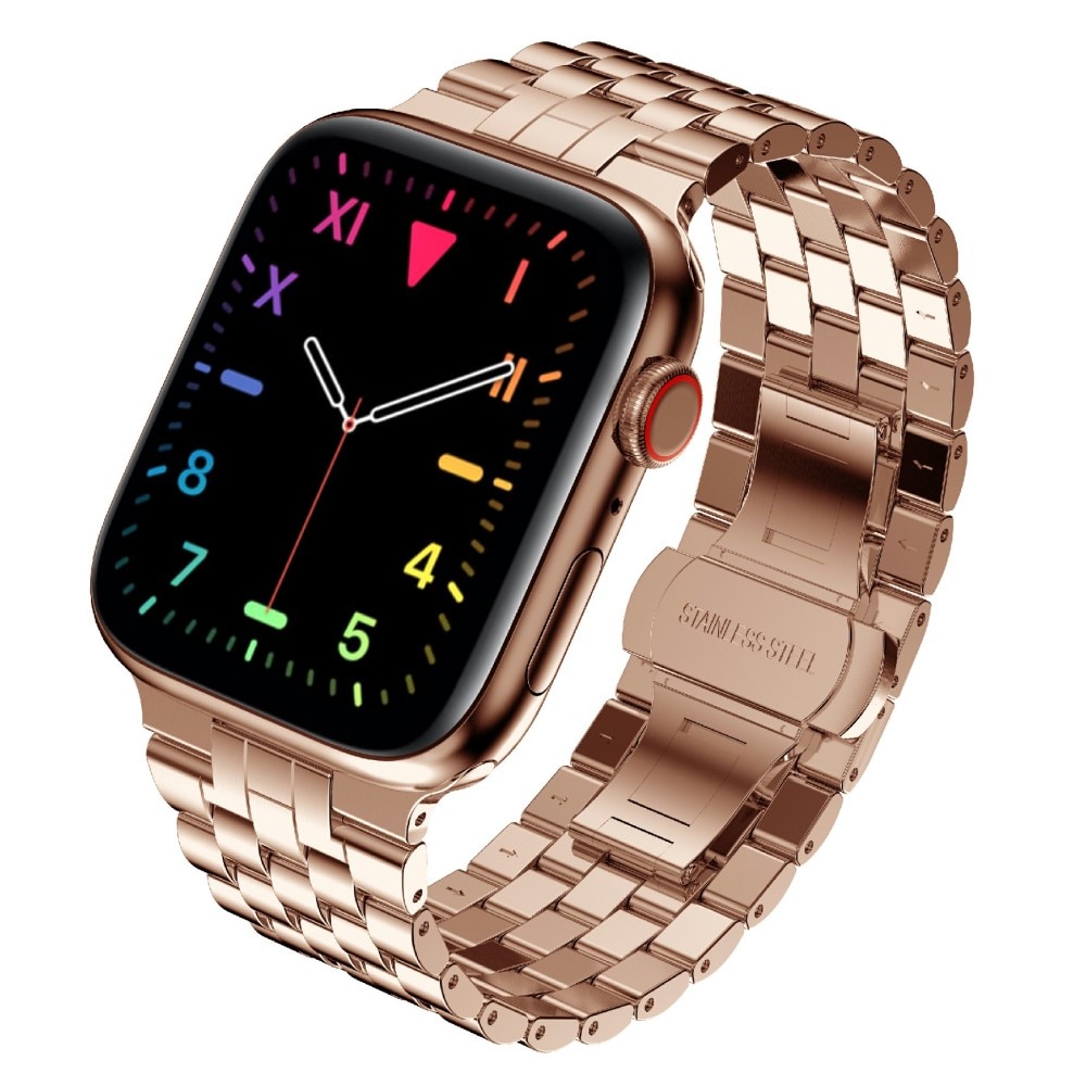 Business Metallarmband Apple Watch 41mm Series 7 roséguld