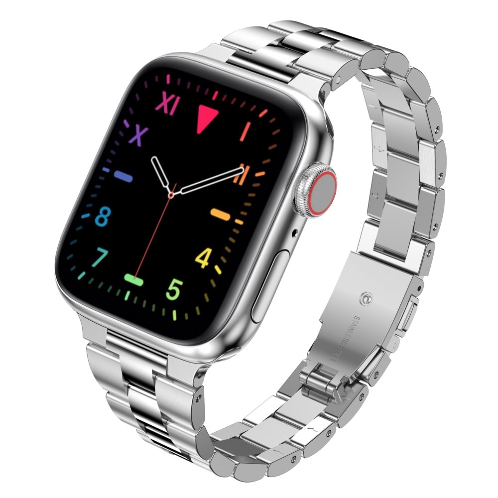 Slim Metallarmband Apple Watch 45mm Series 8 silver