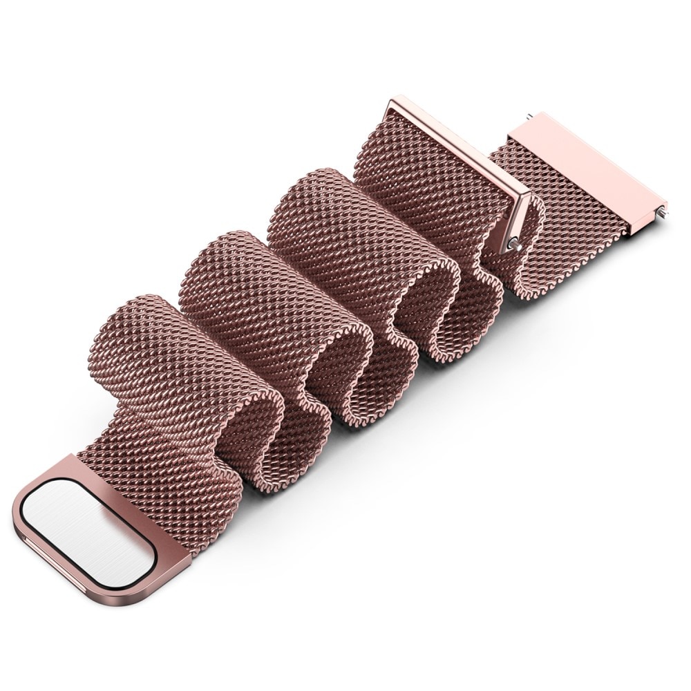 Armband Milanese Withings Steel HR 40mm rosa guld