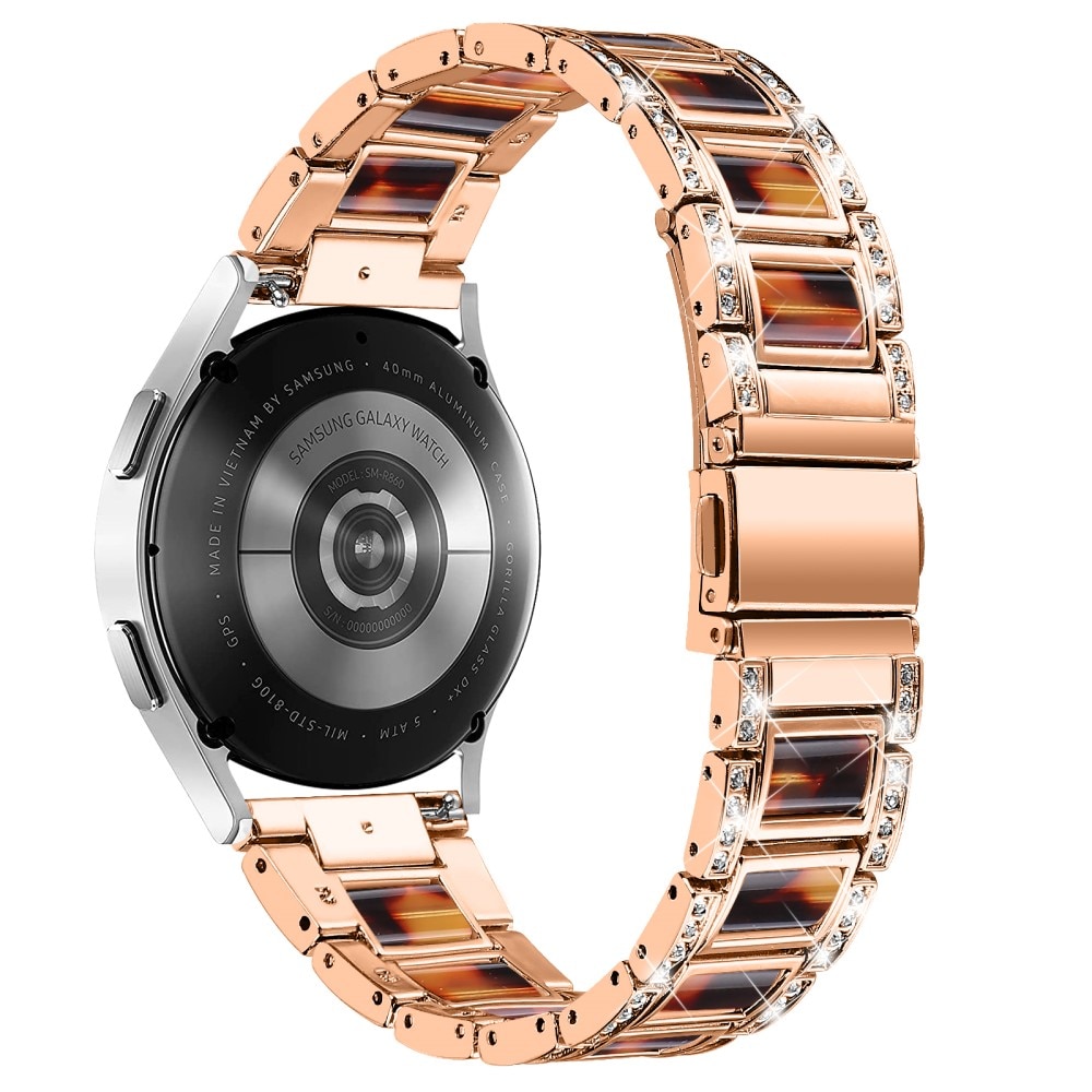 Diamond Bracelet Hama Fit Watch 4910 Rosegold Coffee