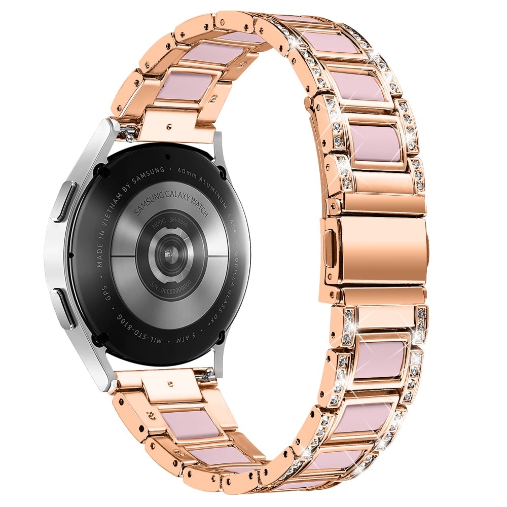 Diamond Bracelet Samsung Galaxy Watch FE Rosegold Rose