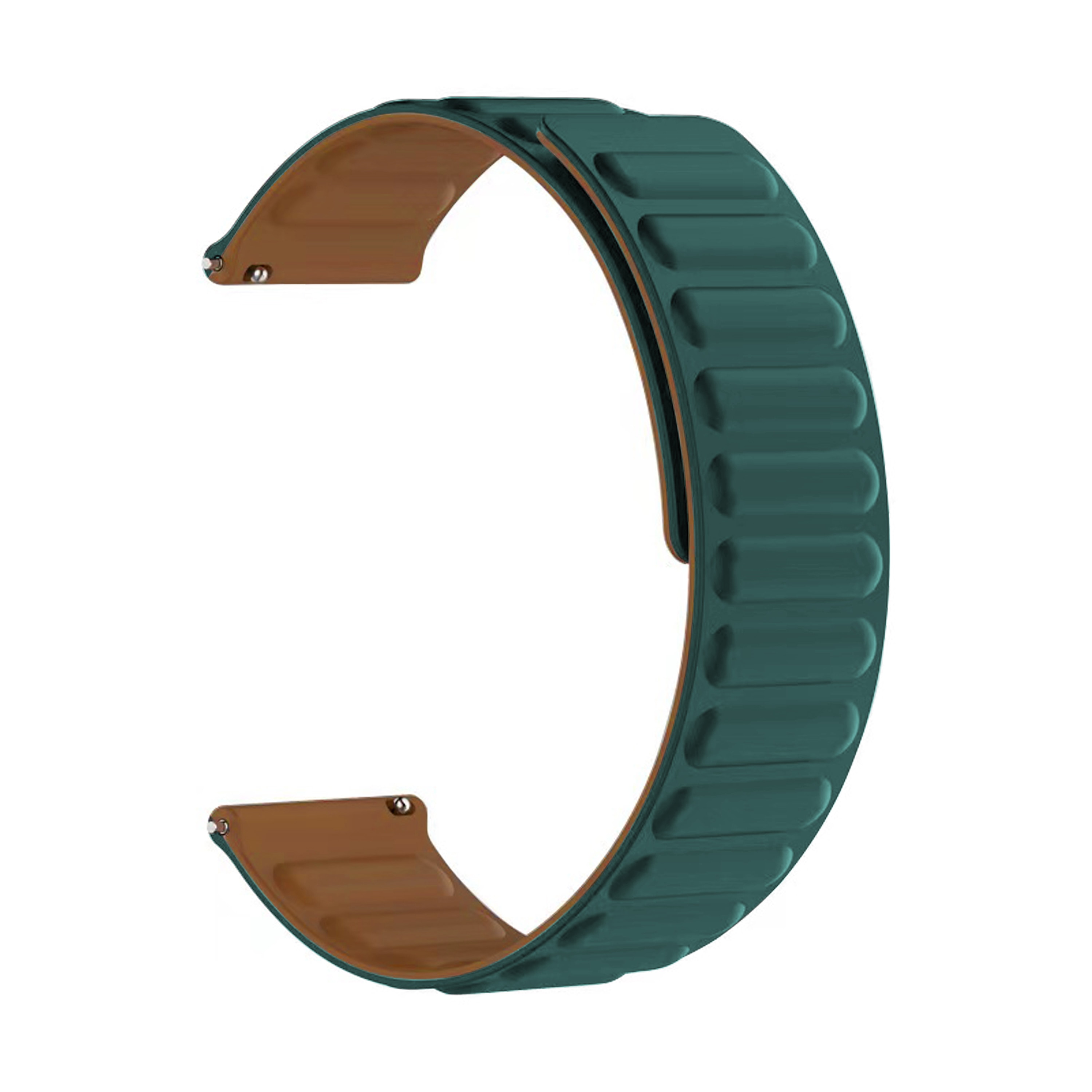 Magnetiskt silikonarmband Samsung Galaxy Watch 7 40mm grön